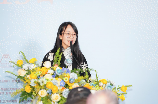 哈佛大学中国艺术实验室副主任吕晨晨致辞
哈佛大学中国艺术实验室副主任吕晨晨致辞