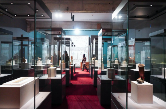 文明的融合“驼铃声响——丝绸之路艺术大展”在北京民生现代美术馆开幕 文明的融合“驼铃声响——丝绸之路艺术大展”在北京民生现代美术馆开幕
