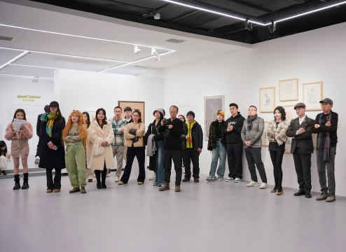 亘画廊群展「街区碰撞」现场
亘画廊群展「街区碰撞」现场