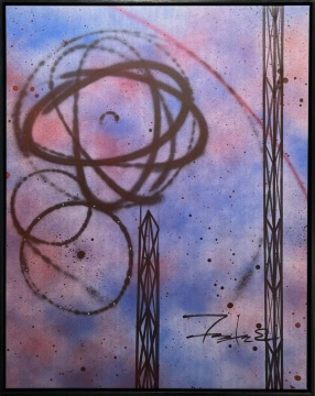 Futura 2000 伦尼·麦克古尔《Sans Titre》布面丙烯 acrylic on canvas 90.5 × 70cm 二十世纪初
Futura 2000 伦尼·麦克古尔《Sans Titre》布面丙烯 acrylic on canvas 90.5 × 70cm 二十世纪初