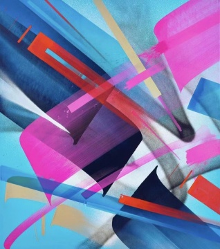 MadC 克劳迪娅·瓦尔德《10:18》综合材料 180 × 160cm 2018
MadC 克劳迪娅·瓦尔德《10:18》综合材料 180 × 160cm 2018