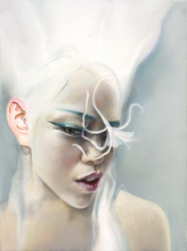 泛灵族-坠落 2021 木板油画,塑型膏 40×30cm
泛灵族-坠落 2021 木板油画,塑型膏 40×30cm