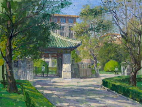 《日丽风和 》85x65cm 2024年
《日丽风和 》85x65cm 2024年