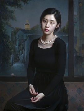 《夜色》60x80cm 2023年 《夜色》60x80cm 2023年