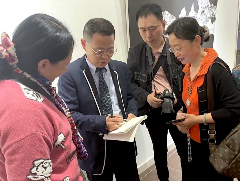 “石破天惊——盖会宁当代水墨艺术展”
“石破天惊——盖会宁当代水墨艺术展”