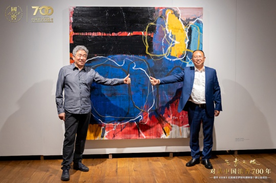 艺术家谭平作品《闯入者》
艺术家谭平作品《闯入者》