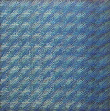 微尘240218,布面丙烯,100x100cm,2024 彭博
微尘240218,布面丙烯,100x100cm,2024 彭博