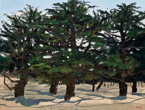 吴冠中(1919-2010)
青岛雪松
1974年作
木板油画
46×61 cm
CNY 7,500,000 - 9,500,000
吴冠中(1919-2010)
青岛雪松
1974年作
木板油画
46×61 cm
CNY 7,500,000 - 9,500,000