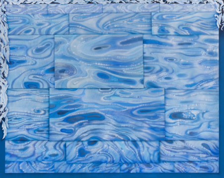 马漓澧《基体-水的形状》100 x 120 cm 布面丙烯 2024
马漓澧《基体-水的形状》100 x 120 cm 布面丙烯 2024