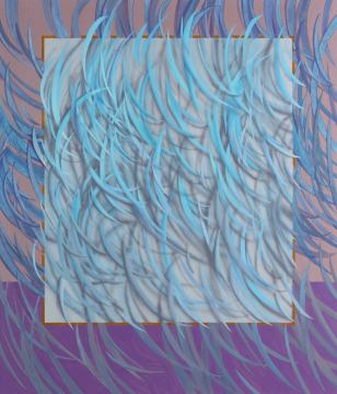 马漓澧《基体 No.5》140 x 120cm 布面丙烯 2023
马漓澧《基体 No.5》140 x 120cm 布面丙烯 2023