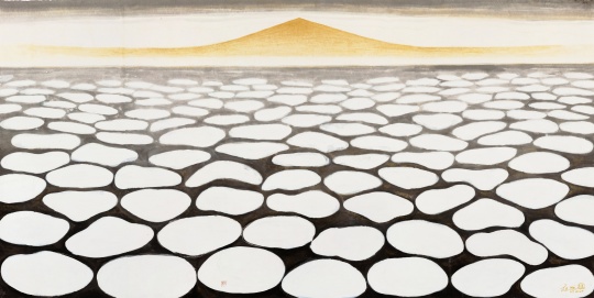 向欧姬芙致敬 综合材料 245X125CM 2024
向欧姬芙致敬 综合材料 245X125CM 2024