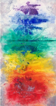 圣诞树 纸本综合材料 180x97cm 2022-2024
圣诞树 纸本综合材料 180x97cm 2022-2024