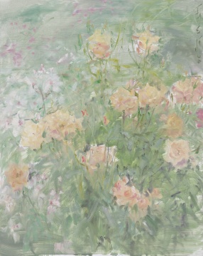 何多苓,杂花写生03,100X80cm,布面油画,2024 D空间
何多苓,杂花写生03,100X80cm,布面油画,2024 D空间