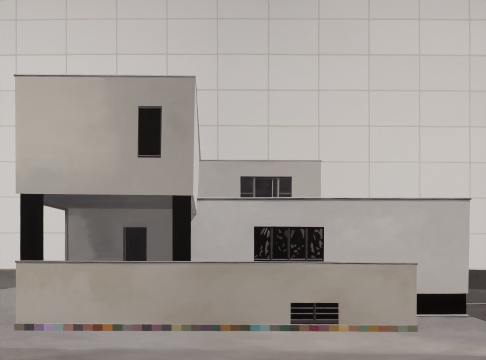 刘港顺, 离去, 布面油画, 2015 站台中国当代艺术机构
刘港顺, 离去, 布面油画, 2015 站台中国当代艺术机构