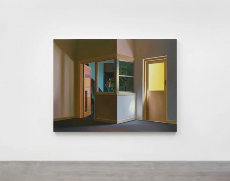 《螺旋》 150×200cm 布面油画 2024
《螺旋》 150×200cm 布面油画 2024