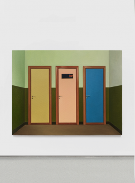 《火焰》 100×130cm 布面油画 2024
《火焰》 100×130cm 布面油画 2024