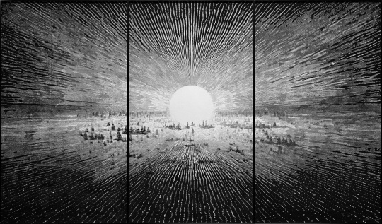《藏系列3》
水印木刻
270×161cm (90×161cm×3) 2024
《藏系列3》
水印木刻
270×161cm (90×161cm×3) 2024