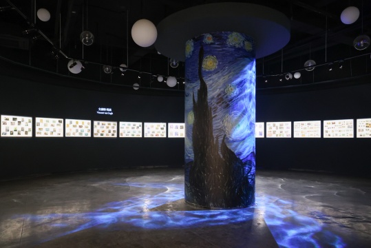 邮票中的世界名画之未寄出的光与信：梵高、莫奈与印象派大师的纸上交响主题展
