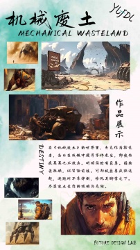 展览作品《机械废土》,米兰设计周二等奖 展览作品《机械废土》,米兰设计周二等奖