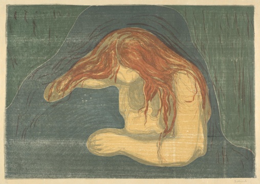 Artist: Edvard Munch
Title: Vampire II
National Galleries of Scotland collection. Photo, National Galleries of Scotland
Artist: Edvard Munch
Title: Vampire II
National Galleries of Scotland collection. Photo, National Galleries of Scotland