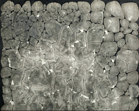孙周 《无名—5》 纸本水墨 172x138cm 2024
孙周 《无名—5》 纸本水墨 172x138cm 2024