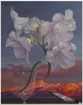 苑慧楠 《牺牲》布面油画 100x80cm 2025
苑慧楠 《牺牲》布面油画 100x80cm 2025