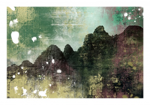 迪特·努尔

研究：湮灭的风景（中国 阳朔）01
Study: Vanishing Landscape (China Yangshuo) 01
摄影，数字绘画
Photography, Digital Painting
90×60cm
2025
