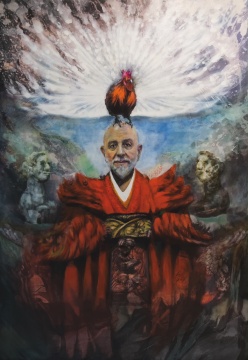 蓝镜

皇帝五十五世
IMPERATOR LV
布面综合材料
Mixed Media on Canvas
200×140cm
2018
