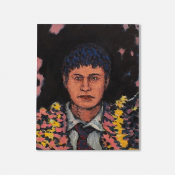 
黑色背景上的斗牛士, 2025，布面油画, 50 x 40 cm

©️Félix Deschamps Mak

