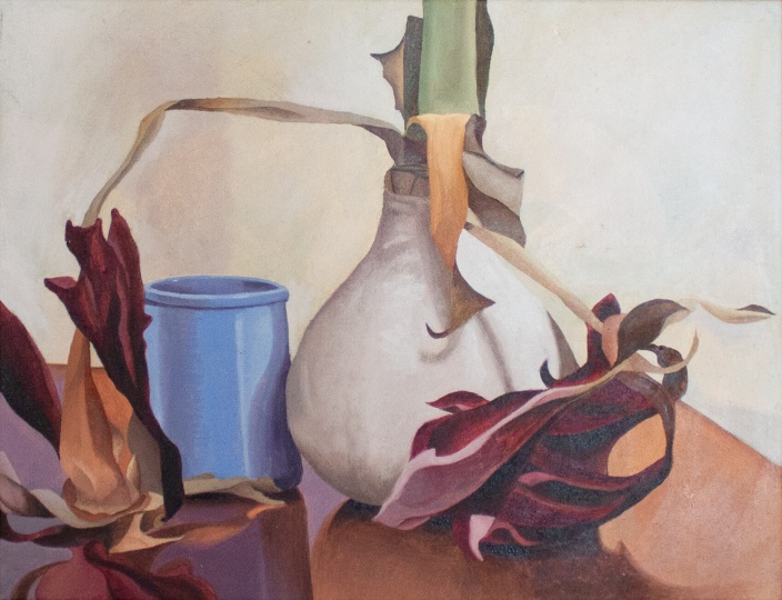ELIAS NJIMA Buble, 2025 Oil on Canvas 15 1/5 × 19 1/10 in 38.5 × 48.5 cm
