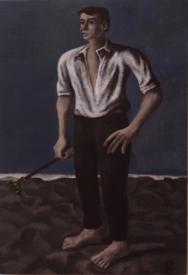 ZHANG SHANGFENG All My Life I' ve Wanted to Believe in Something, 2024 Acrylic on linen with wood panel 23 3/5 x 15 7/10 in 60 x 40cm

 
