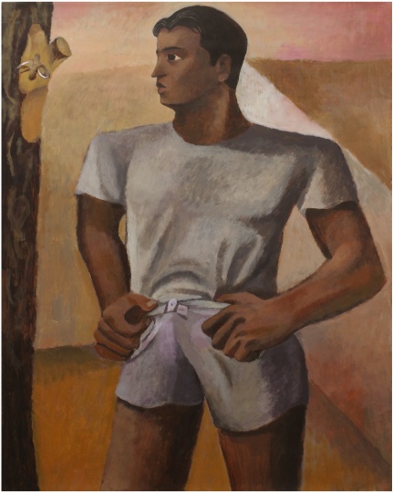 ZHANG SHANGFENG Summer, 2025 Acrylic and Oil on Canvas 19 7/10 x 15 7/10 in 50 x 40 cm
