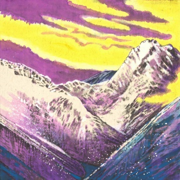 赵之境 凝固的诗篇 50x50cm 纸本设色 2025
 赵之境 凝固的诗篇 50x50cm 纸本设色 2025