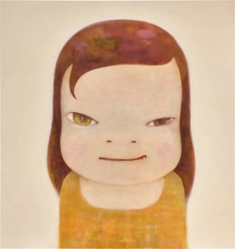  

奈良美智《等不及夜幕降临》

116.6×104.5cm 亚克力画布 1995年

成交价：79,900,000港元
