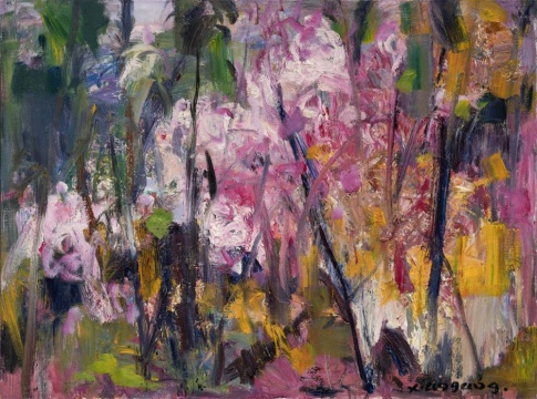 《霓栖》 布面油画 97x130cm  2025年
