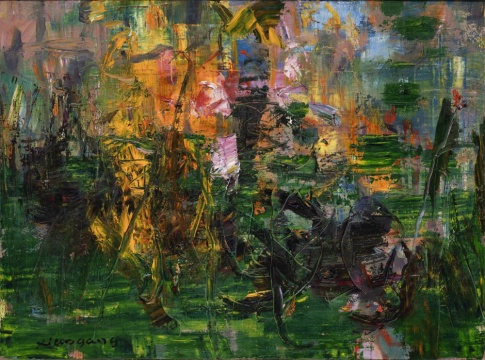 《夏》 布面油画 97x130cm 2025年
