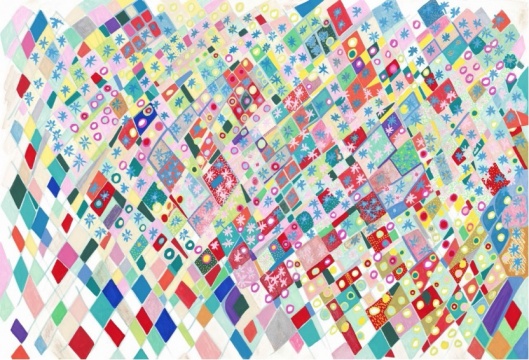 《法自然》（2025 年）

尺寸：50cmX70cm

材料：纸本、水彩、丙烯
