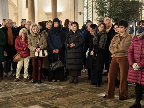 “毛旭辉：家长的故事”在意大利威尼斯格尼玛尼宫博物馆隆重开幕