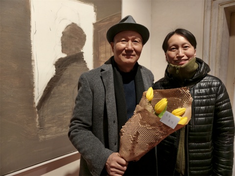 “毛旭辉：家长的故事”在意大利威尼斯格尼玛尼宫博物馆隆重开幕