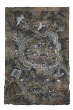 池·鹤·鹿·塔与桃

&nbsp;孔德林

纸上设色

63×96 cm

2015

&nbsp;
