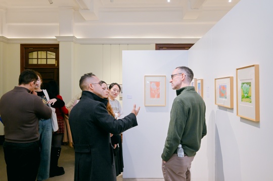 中央美术学院版画系师生百人联展《瑞马盈祥》——丙午马年贺年小版画展开幕式于广州沙面AIO举行