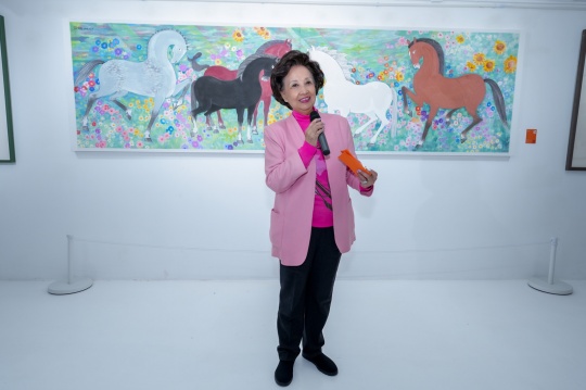 中国国际水墨学会副主席张闾蘅致辞
