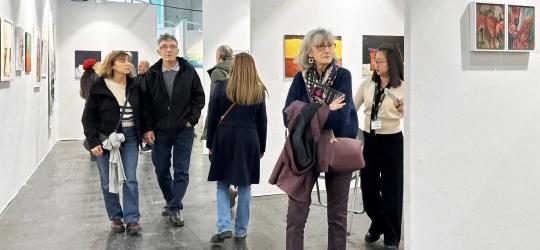 巴黎回声：张肇达水墨“醒狮”展示东方哲思