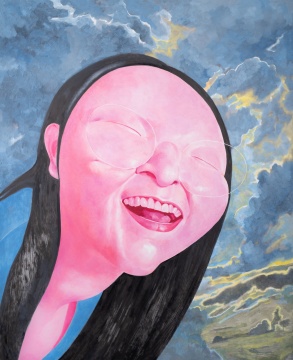 &nbsp;《2023》,160cm×130cm,油画，2023年
