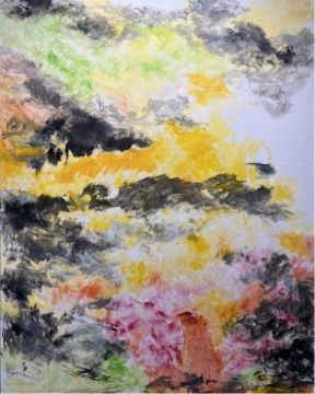 《湖光十色3》 张功慤&nbsp;&nbsp;
200×160cm&nbsp; &nbsp;2020
油画

