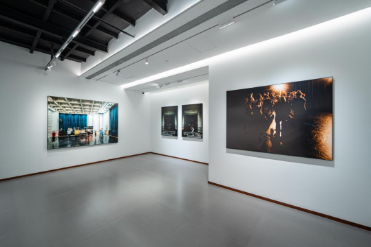 “歌剧院的誓言”展览现场
