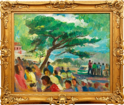 秦宣夫《庐山会议旧址》
