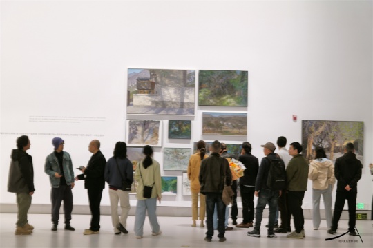 “乒乓——胡宁、赵晓东双个展”现场
