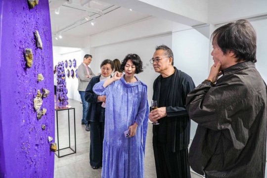 曹雅薇个展开幕现场
