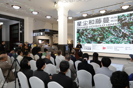 辽宁美术馆馆⻓、辽宁画院院⻓陈鹏开幕致辞
